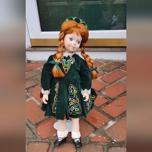 Royalton Collection 18" inch Porcelain Doll Irish ST PATRICK DANCER